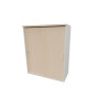 Armoire de bureau portes coulissantes H 81 cm Opaline
