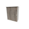 Armoire de bureau portes coulissantes H 81 cm Opaline