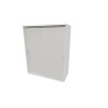 Armoire de bureau portes coulissantes H 81 cm Opaline