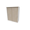 Armoire de bureau portes coulissantes H 81 cm Opaline