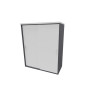 Armoire de bureau portes coulissantes H 81 cm Opaline