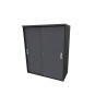 Armoire de bureau portes coulissantes H 81 cm Opaline