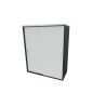 Armoire de bureau portes coulissantes H 81 cm Opaline
