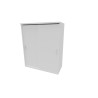 Armoire de bureau portes coulissantes H 120 cm Opaline