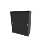 Armoire de bureau portes coulissantes H 120 cm Opaline