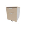 Caisson de bureau mobile 2 tiroirs Opaline
