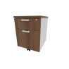 Caisson de bureau mobile 2 tiroirs Opaline