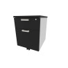 Caisson de bureau mobile 2 tiroirs Opaline