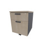 Caisson de bureau mobile 2 tiroirs Opaline