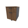 Caisson de bureau mobile 2 tiroirs Opaline