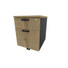 Caisson de bureau mobile 2 tiroirs Opaline