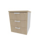 Caisson de bureau mobile 3 tiroirs Opaline