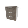 Caisson de bureau mobile 3 tiroirs Opaline