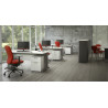 Caisson de bureau mobile 2 tiroirs Opaline