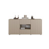 Buffet/bahut moderne 181 cm coloris cachemire Janeiro