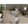 Buffet/bahut moderne 181 cm coloris cachemire Janeiro