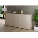 Buffet/bahut moderne 3 portes coloris cachemire Janeiro