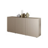 Buffet/bahut moderne 3 portes coloris cachemire Janeiro
