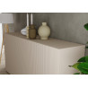 Buffet/bahut moderne 3 portes coloris cachemire Janeiro