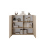 Buffet haut moderne coloris cachemire Janeiro