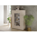 Vitrine moderne 121 cm coloris cachemire Janeiro