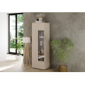 Vitrine moderne 60 cm coloris cachemire Janeiro
