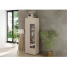 Vitrine moderne 60 cm coloris cachemire Janeiro
