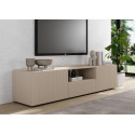 Meuble TV moderne 184 cm coloris cachemire Janeiro