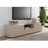 Meuble TV moderne 184 cm coloris cachemire Janeiro