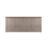 Buffet/bahut moderne 4 portes bronze/mercure Isia