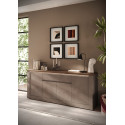 Buffet/bahut moderne 207 cm bronze/mercure Isia