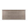 Buffet/bahut moderne 207 cm bronze/mercure Isia