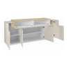 Buffet/bahut moderne 200 cm cachemire/chêne Corso