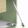 Meuble TV moderne 240 cm vert sauge/chêne Corso