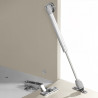 Meuble TV moderne 240 cm cachemire/chêne Corso