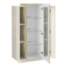 Vitrine moderne cachemire/sauge Corso