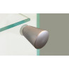 Banc TV moderne taupe/chêne wotan Keops