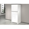 Meuble pour frigo encastrable 60 cm blanc/béton Solena