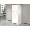 Meuble pour frigo encastrable 60 cm blanc/chêne wotan Solena