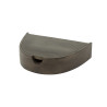 Chevet suspendu style nature en acacia massif marron Cover (lot de 2)