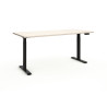 Ensemble de bureau complet contemporain chêne clair Lexos