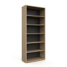 Armoire combinée de bureau contemporaine chêne sable Lexos