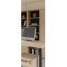 Etagère de bureau H 216 cm contemporaine chêne sable Lexos