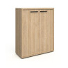 Ensemble de bureau complet contemporain chêne sable Lexos