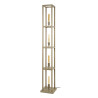Lampadaire moderne 4 lampes en métal beige Cassie
