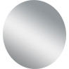 Miroir rond moderne noir Lydia