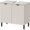 Meuble sous vasque moderne gris cachemire Ariana