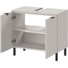 Meuble sous vasque moderne gris cachemire Ariana