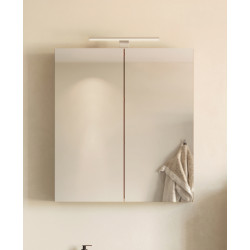 Armoire de toilette gris cachemire Ariana