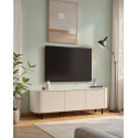 Meuble TV moderne 180 cm coloris cachemire Horizo